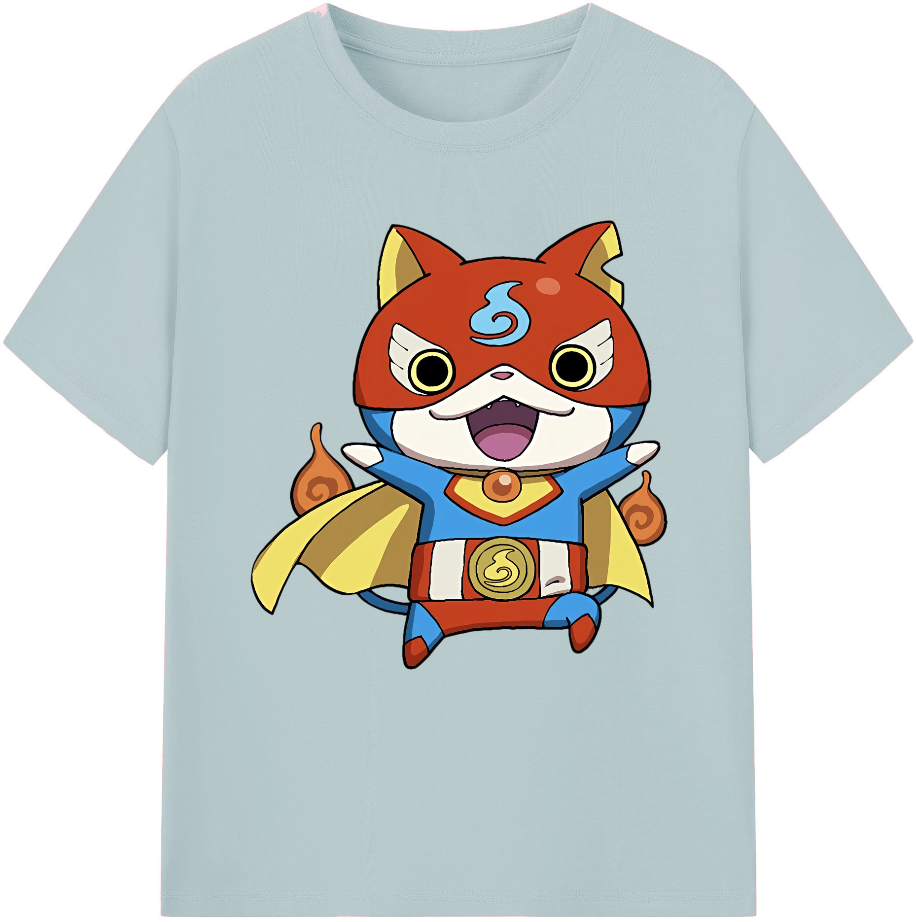 （画像用） 妖怪ウォッチ Yo-kai Watch 綿100％半袖Tシャツ（フロントプリント）